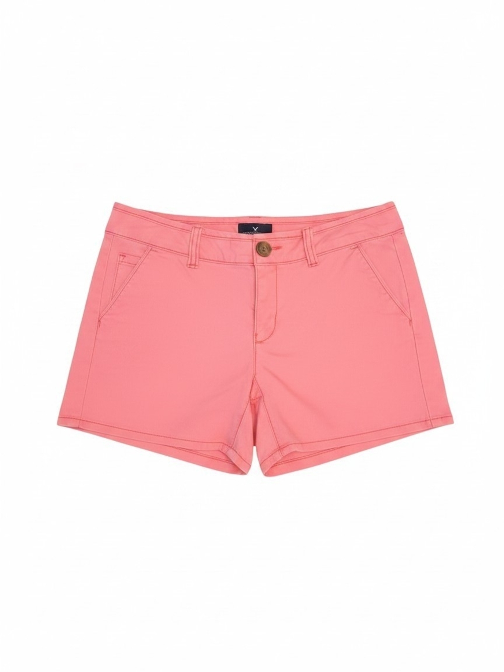 American Eagle Outfitters Bright Pink Chino Shorts Size 2
